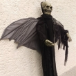 Skelett mit Flügeln, zum hängen, schwarz, ca. 150cm