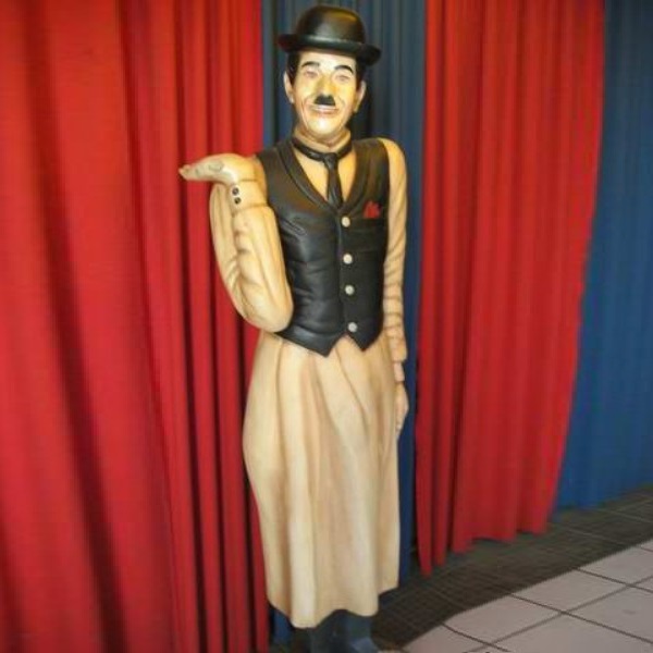 Figur Charlie Chaplin, ca. 180cm