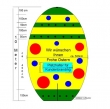 Osterei XXL bunt, D-5m Höhe 10m