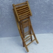 Bambus barhocker, zum zusammenklappen, ca. 90x60x40cm