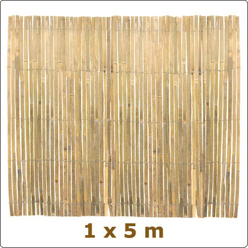 Bambus Matten, Splitterbambus, ca. 5x1m